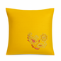 Unique Stonework Handmade Cushion cover 16 x 16-inch, Set of 2